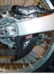 Light speed rear caliper / disc guard