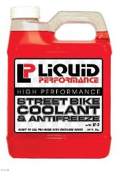 Liquid performance street bike coolant + antifreeze