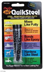 Cargo quiksteel steel reinforced epoxy putty