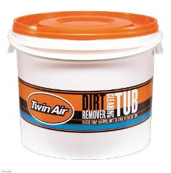 Twin air cleaning tub