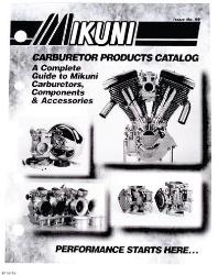 Mikuni™ carburetor products catalog