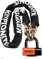 Kryptonite new york chain  w / evolution series  4 disc lock