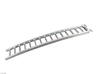 Fly racing curved aluminum atv / motorcycle ramps