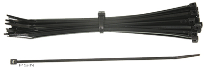 Wps black nylon cable ties