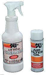 K&n® air filter cleaner and degreaser
