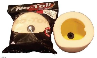 No-toil dual stage foam air filters