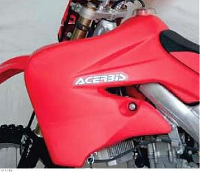 Acerbis® large capacity fuel tanks