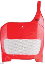 Acerbis honda front fender, number plate and radiator scoop