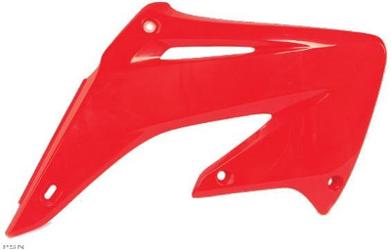 Acerbis honda front fender, number plate and radiator scoop