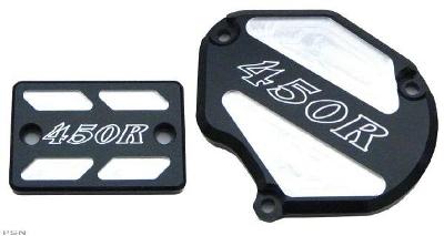 Modquad throttle cover and brake cover sets