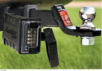 Master lock® receiver lock and key safe