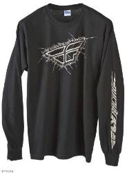Fly racing “shatter” longsleeve tee