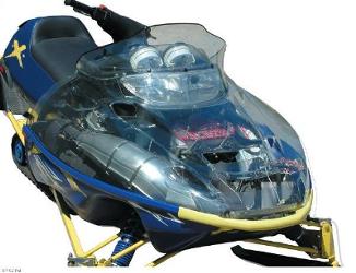 Sno stuff clear polycarbonate hoods