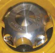 Amp billet gas caps