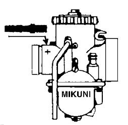 Mikuni primer inlet connector