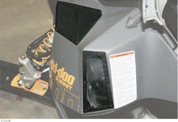 Slp hot air outlet / fresh air inlet kits