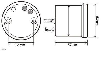 Koso tachometer
