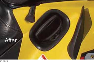 R.j. sport products trim ring for ski-doo