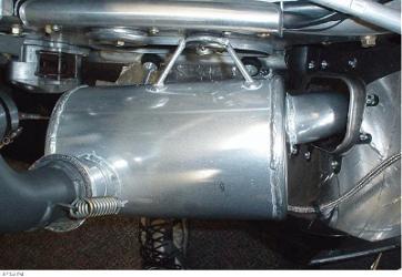 Straightline performance lightweight silencers