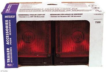 Wesbar deluxe trailer light and wiring kits