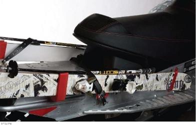 Cheetah factory racing metal ski bracket kit