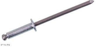 Aluminum and steel pop rivets