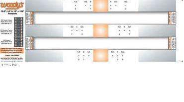 Woody's studding templates