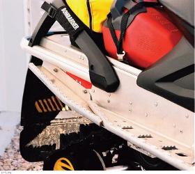 Mountain air snow deflectors