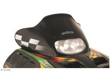 Powermadd cobra flared windshields for arctic cat
