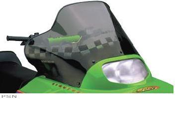 Powermadd cobra flared windshields for arctic cat