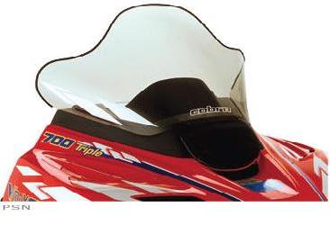 Powermadd cobra flared windshields for yamaha