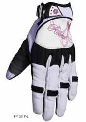 Ladies heartbreaker textile glove
