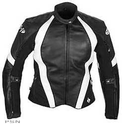 Ladies aura leather jacket