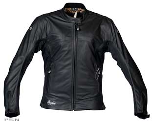 Ladies sonic leather jacket
