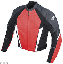 Men's pro street leather jacket