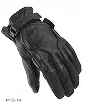 Mens jet black glove