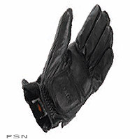 Mens jet black glove
