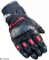 Honda hrc leather & textile glove