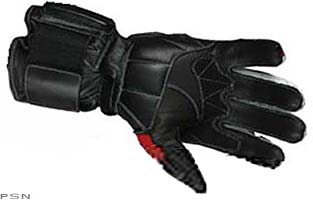 Honda superbike leather race glove