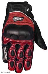 Men's kawasaki® zx leather / mesh glove