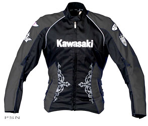 Ladies kawasaki® jet-z textile jacket