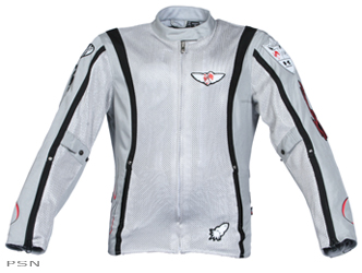 Ladies kawasaki® mesh blaze textile jacket