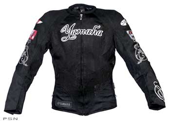 Ladies yamaha® luv mesh textile jacket