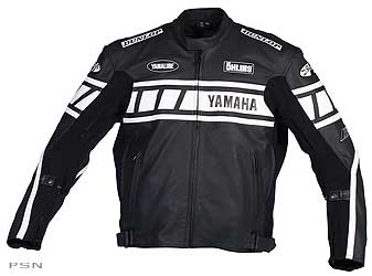 Men's yamaha® champion superbike leather jacket