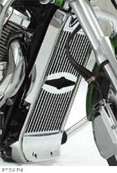 Chrome celestar™ radiator grille