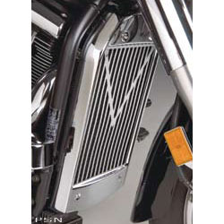 Chrome v-style radiator grille