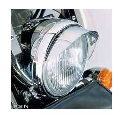 7" universal headlight visor