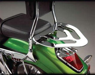 Sissy bar luggage rack