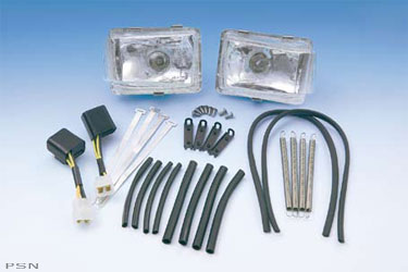 Clear lens cornering light kit