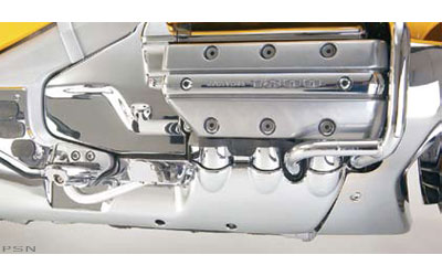 Chrome rear lower cowl